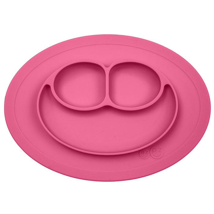 Ezpz! Εκπαιδευτικό Πιάτο 12+ Μηνών Happy Mini Mat - Pink