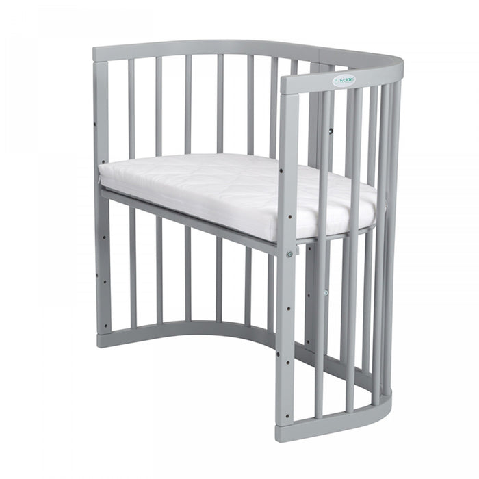 Waldin Βρεφικό Κρεβάτι 7in1 81x128cm Grey