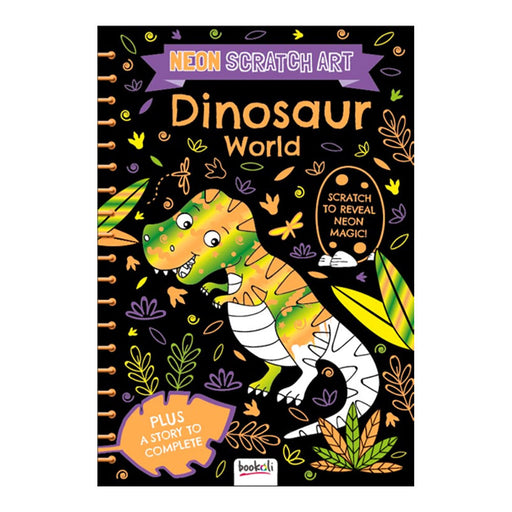 Scratch Art Fun: Dinosaur World