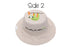 FlapJackKids Καπέλο Διπλής Όψης UPF 50+ – Lion/Sloth (Cotton)