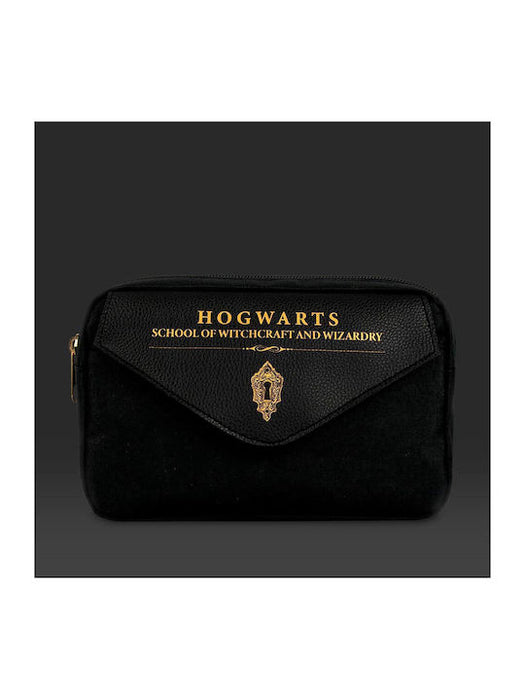 Παιδικό Πορτοφόλι Harry Potter με Φερμουάρ Μαύρο– Hogwarts Shield