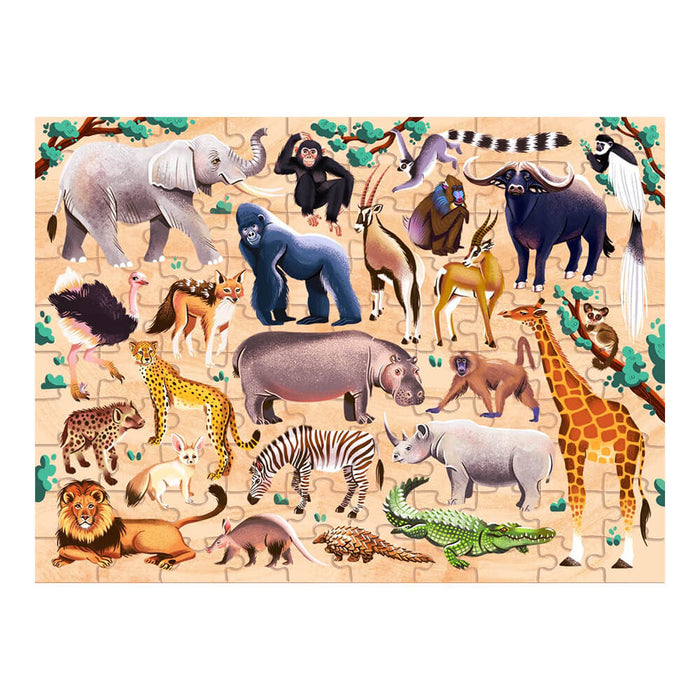 Παζλ Junior Jigsaw Explore 24: African Animals