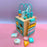 iwood Ξύλινο Παιχνίδι Δραστηριοτήτων Προγραφής Cube-Small
