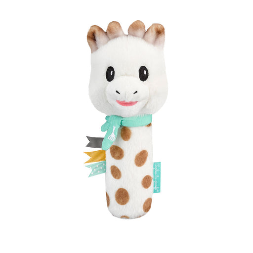 Sophie la Girafe Βελούδινη κουδουνίστρα με αστείους ήχους