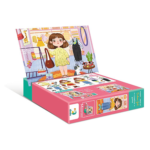 Dodo Puzzles Μαγνητικό Παζλ  Dress up Fashion Girl