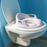 Bo Jungle: Παιδικό κάθισμα τουαλέτας με μαλακό μαξιλαράκι που βγαίνει- Pink