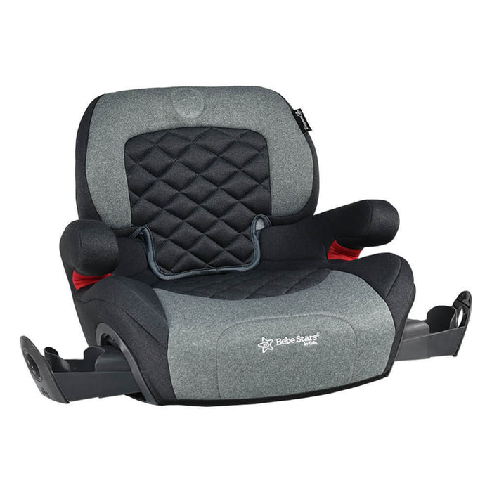 Bebe Stars Κάθισμα Αυτοκινήτου Booster Isofix Grey