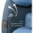 Bebe Stars Περιστρεφόμενο Κάθισμα Αυτοκινήτου 360° Imola  i-Size με Isofix 40-150cm Black