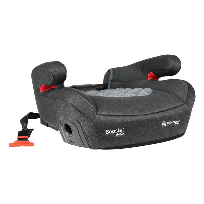 Bebe Stars Κάθισμα Αυτοκινήτου Booster Isofix Grey