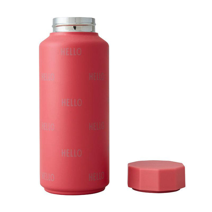 Design Letters Θερμός μπουκάλι από ανοξείδωτο ατσάλι "Hello Pink" 500ml