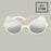 KiETLA Γυαλιά Ηλίου 2-4 ετών Ourson Elysee White