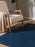 Wool Rug Liv Dark Blue