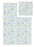 Lytte Playmat Χαλάκι Παιχνιδιού Floral Blue 120x180 εκ