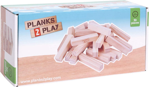 Planks 2 Play Ξύλινα Τουβλάκια 30 τεμ