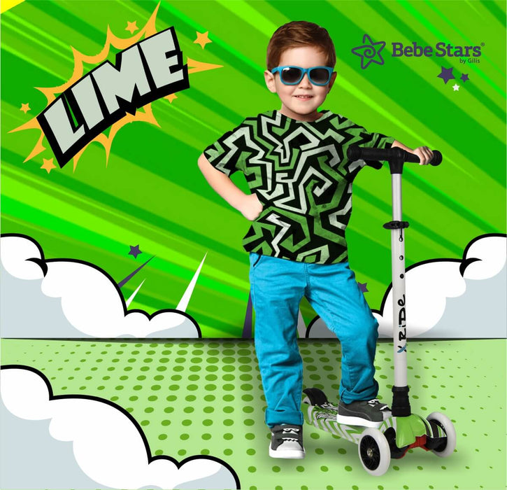 Bebe Stars Πατίνι Xride Lime