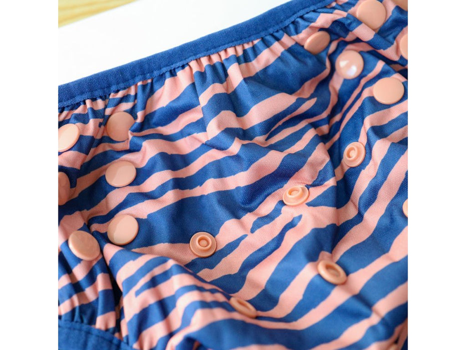 Swim Essentials Μαγιό Πάνα 0-3 ετών Blue Zebra