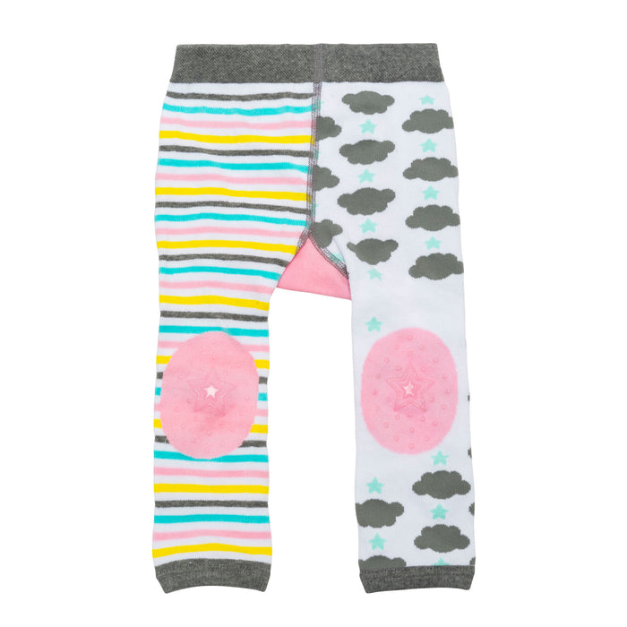Zoocchini Grip+Easy Crawler Pants & Socks Set Alicorn