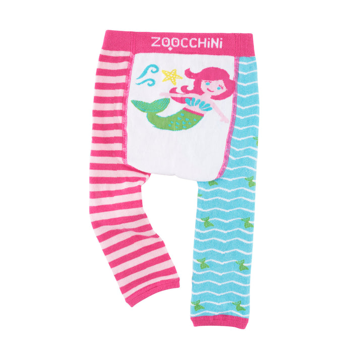 Zoocchini Grip+Easy Crawler Pants & Socks Set Mermaid