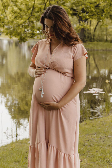 ProudMama Μενταγιόν Εγκυμοσύνης Anais Silver