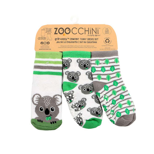 Zoocchini Grip+Easy™ Καλτσάκια Kai the Koala 3 τεμ