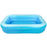 Swim Essentials: Φουσκωτή ορθογώνια πισίνα 211εκ. Blue