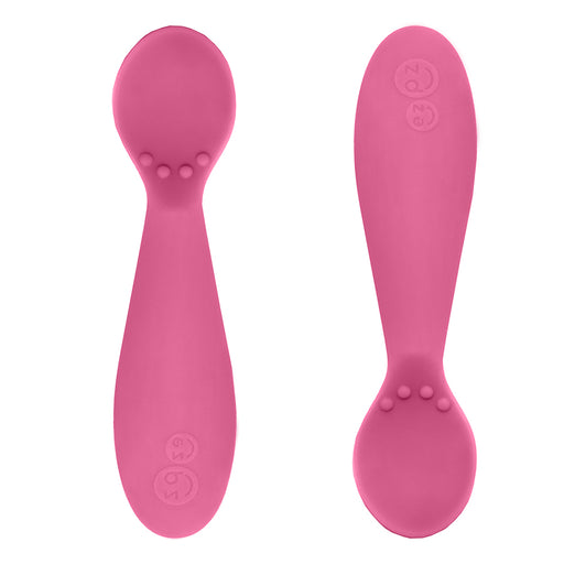 Ezpz! Εκπαιδευτικό Κουτάλι 4+ Μηνών Tiny Spoon - Pink