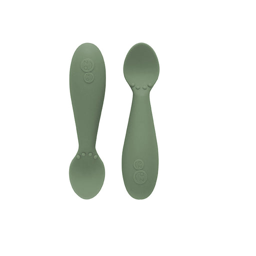 Ezpz! Εκπαιδευτικό Κουτάλι 4+ Μηνών Tiny Spoon - Olive