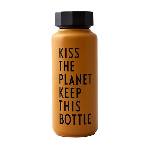 Design Letters Θερμός μπουκάλι από ανοξείδωτο ατσάλι "Kiss the Planet" 500ml