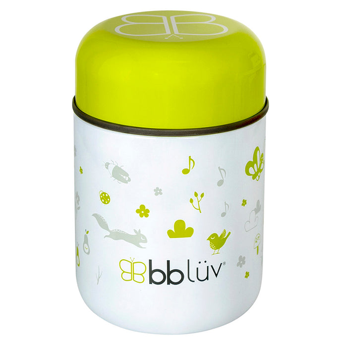 Bbluv Food – Θερμός Φαγητού με Κουτάλι Lime 300 ml