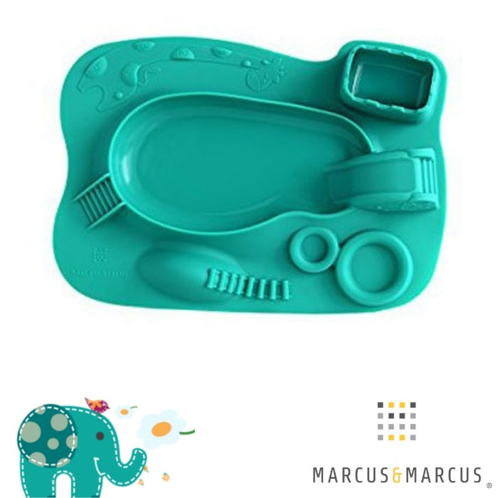 Marcus & Marcus Amusemat  Πιάτο Σιλικόνης Turquoise