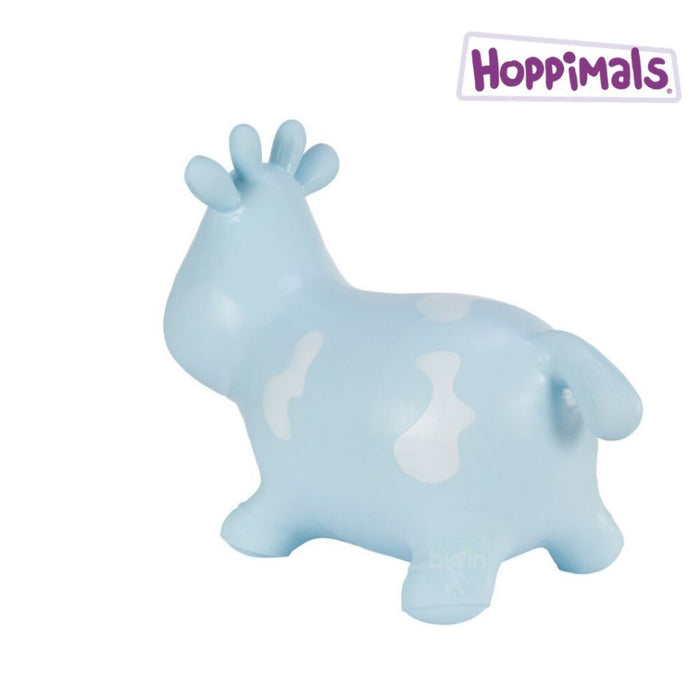 Hoppimals Φουσκωτό Χοπ Χοπ - Αγελάδα Μπλε
