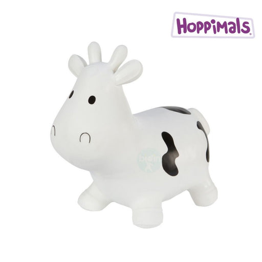 Hoppimals Φουσκωτό Χοπ Χοπ - Αγελάδα Άσπρη