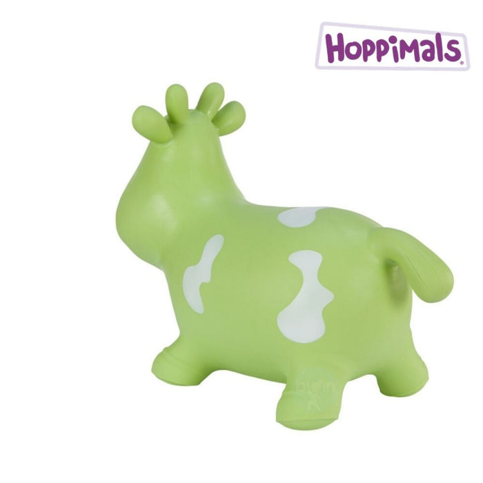 Hoppimals Φουσκωτό Χοπ Χοπ - Αγελάδα Πράσινη