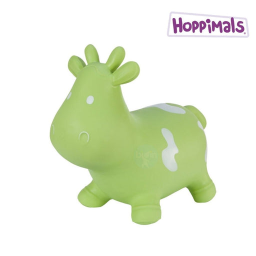 Hoppimals Φουσκωτό Χοπ Χοπ - Αγελάδα Πράσινη