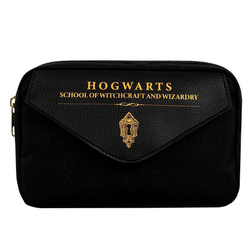 Harry Potter PU Multi Pocket Pencil Case – Hogwarts Shield