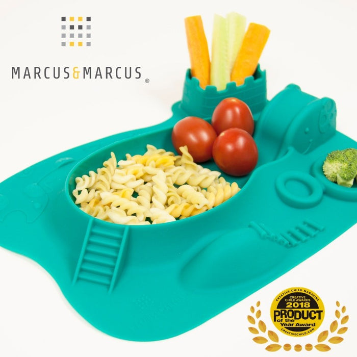 Marcus & Marcus Amusemat  Πιάτο Σιλικόνης Turquoise
