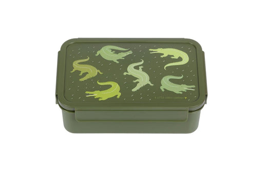 Little Lovely Company Δοχείο Φαγητού - Bento Lunch Box Crocodiles