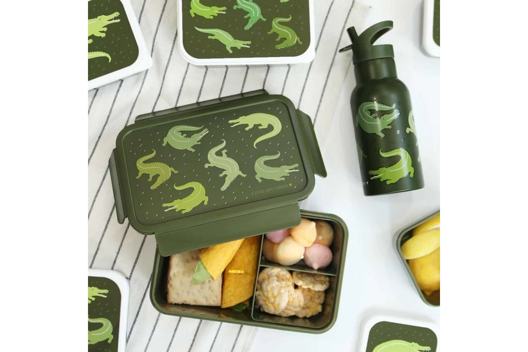 Little Lovely Company Δοχείο Φαγητού - Bento Lunch Box Crocodiles