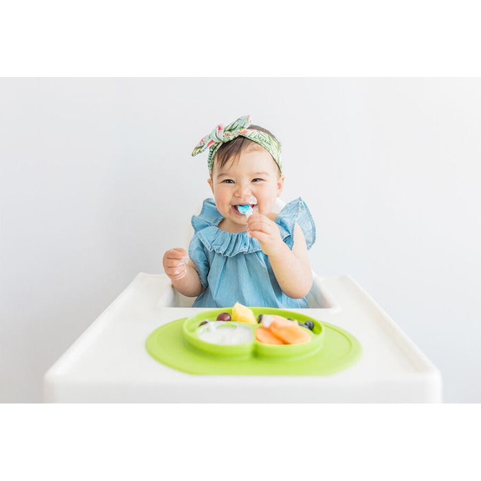 Ezpz! Εκπαιδευτικό Πιάτο 12+ Μηνών Happy Mini Mat - Blush