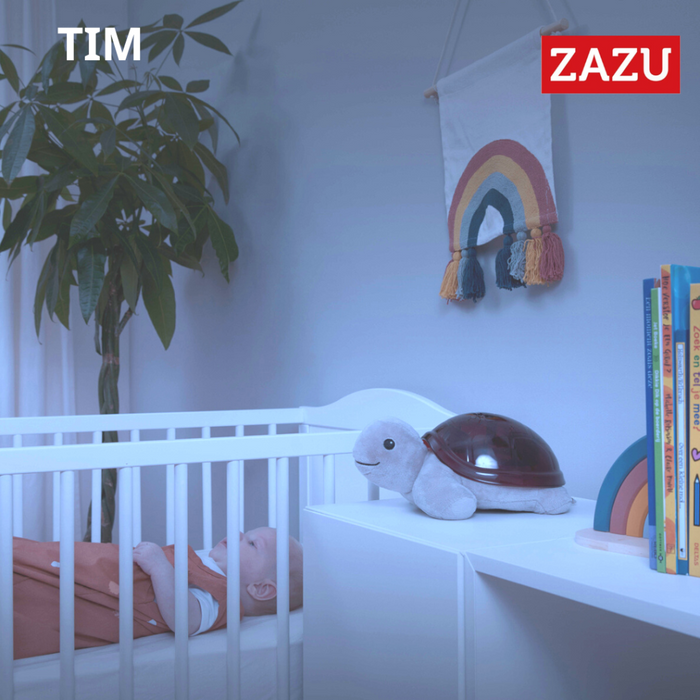 Zazu Tim Χελώνα Προτζέκτορας με Κίνηση Πουλιών Ηλιοβασίλεμα 3 Στάδια Ύπνου
