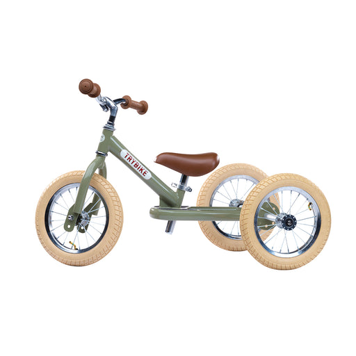 Trybike Τρίκυκλο που μετατρέπεται σε ποδήλατο ισορροπίας Πράσινο Vintage