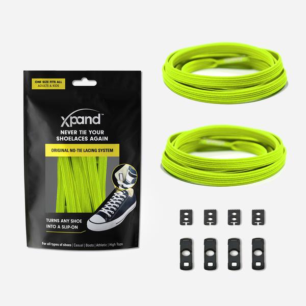 Xpand ®Original No-Tie Lacing System Ελαστικά Κορδόνια - Lemon Lime