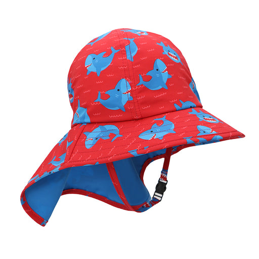 Zoocchini Cape Αντηλιακό Καπέλο UPF50+ Shark