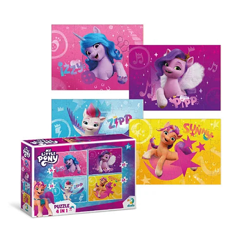 Dodo Puzzles Παζλ 4-σε-1 My Little Pony - Τέσσερις Φίλες