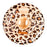 Swim Essentials: Σωσίβιο 69εκ. 0-12 μηνών Beige Leopard