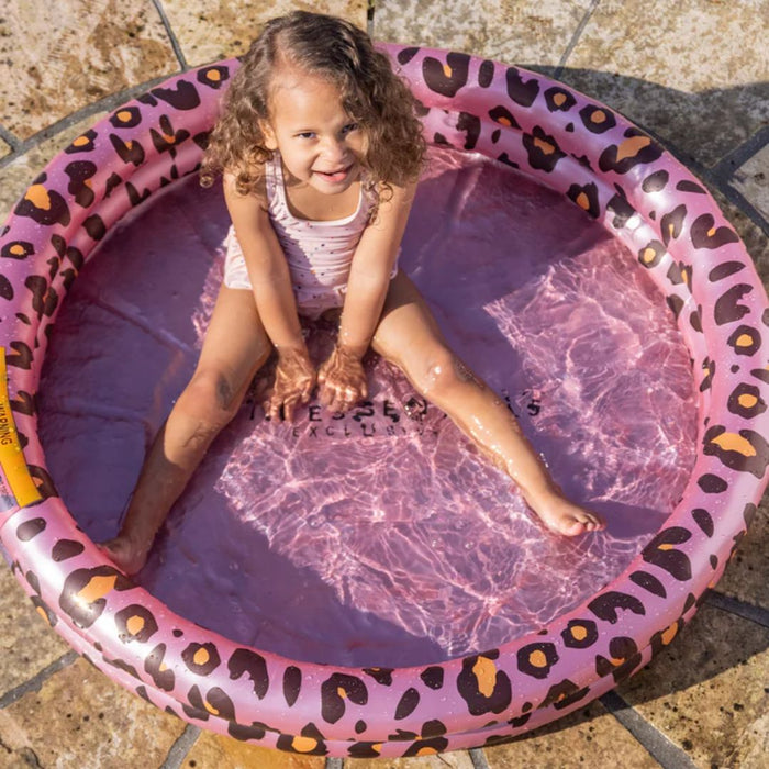 Swim Essentials: Φουσκωτή πισίνα 100εκ. Rose Gold Leopard