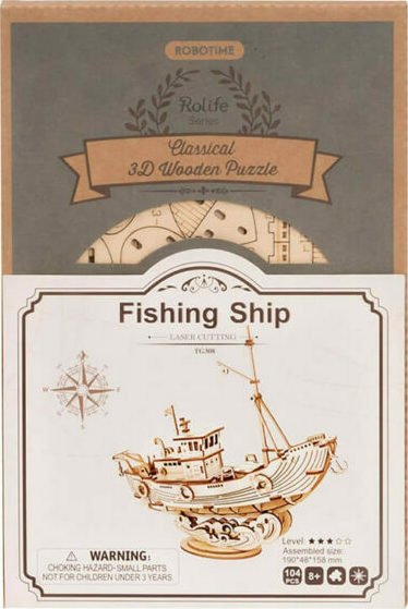 Robotime "Fishing Ship"