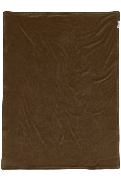 Meyco Πλεκτή Κουβέρτα Κρεβατιού Velvet Chocolate 100x150 cm