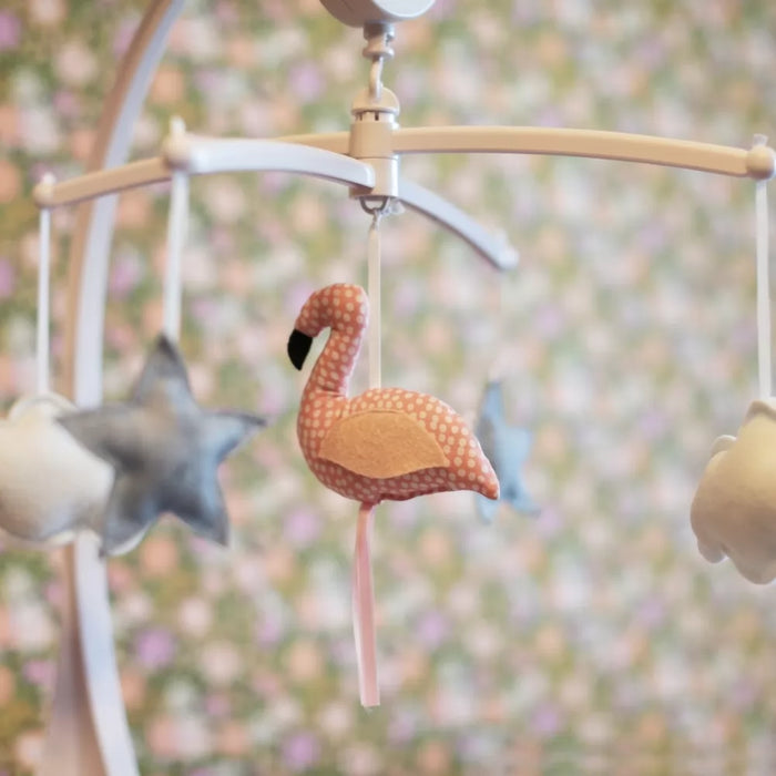 Pouce et Lina Μουσικό μόμπιλε Flamingo Coral