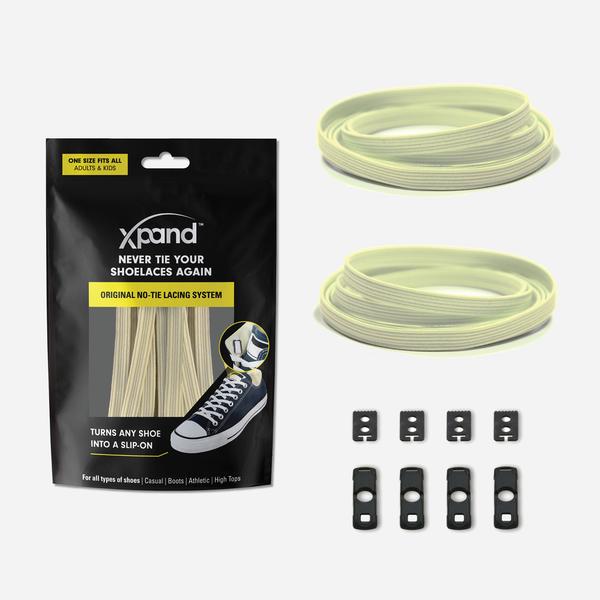 Xpand ®Original No-Tie Lacing System Ελαστικά Κορδόνια - Glow In The Dark